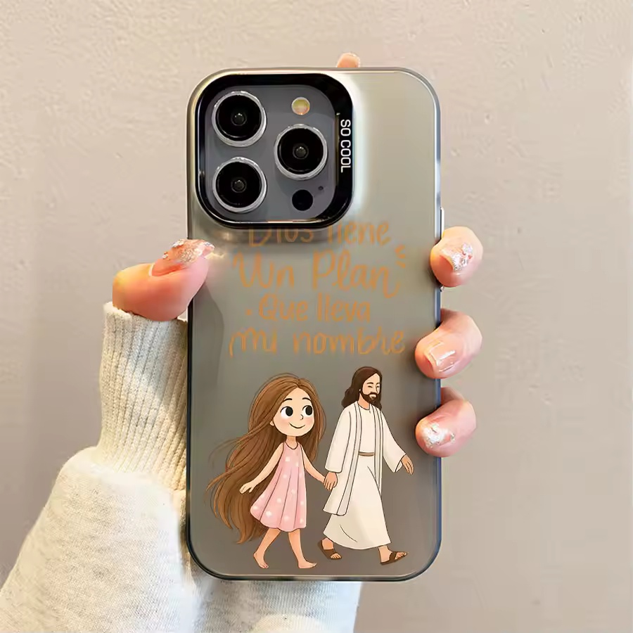 Apple Iphone 15 Pro Max - Funda de Teléfono Mate con Diseño